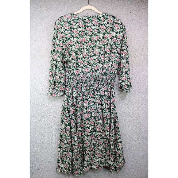 Maggie Lawerence Collection Vintage Y2K Midi Dress-Size 10-Cottagecore - Picture 8 of 10